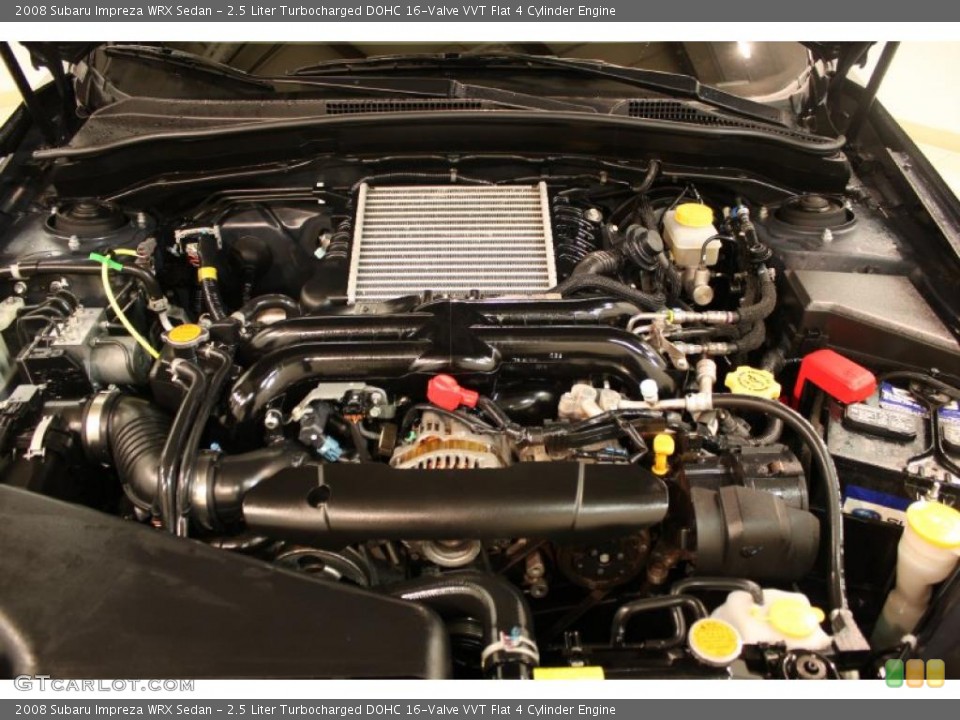 2.5 Liter Turbocharged DOHC 16-Valve VVT Flat 4 Cylinder Engine for the 2008 Subaru Impreza #46541280