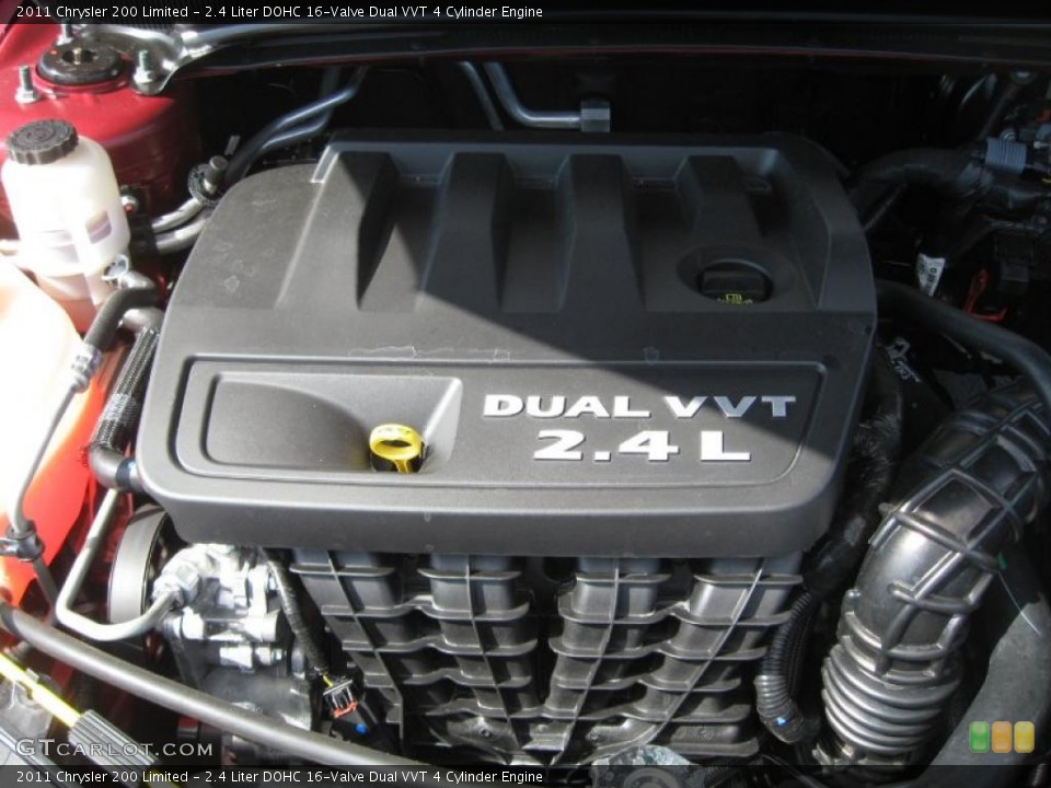 2.4 Liter DOHC 16-Valve Dual VVT 4 Cylinder Engine for the 2011 Chrysler 200 #46543686