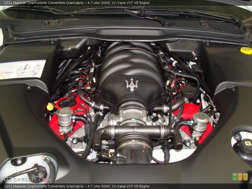 4.7 Liter DOHC 32-Valve VVT V8 Engine for the 2011 Maserati GranTurismo Convertible #46549037