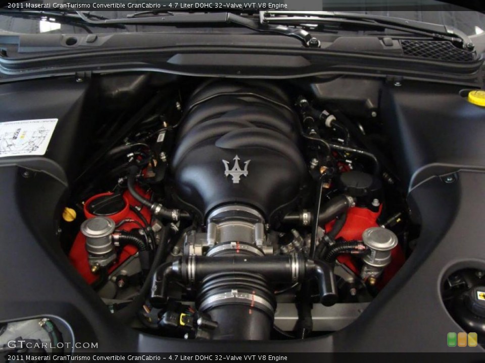 4.7 Liter DOHC 32-Valve VVT V8 Engine for the 2011 Maserati GranTurismo Convertible #46549256