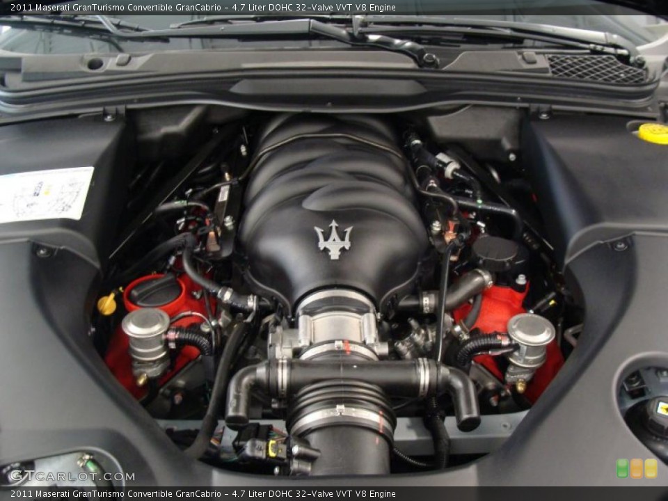 4.7 Liter DOHC 32-Valve VVT V8 Engine for the 2011 Maserati GranTurismo Convertible #46549400