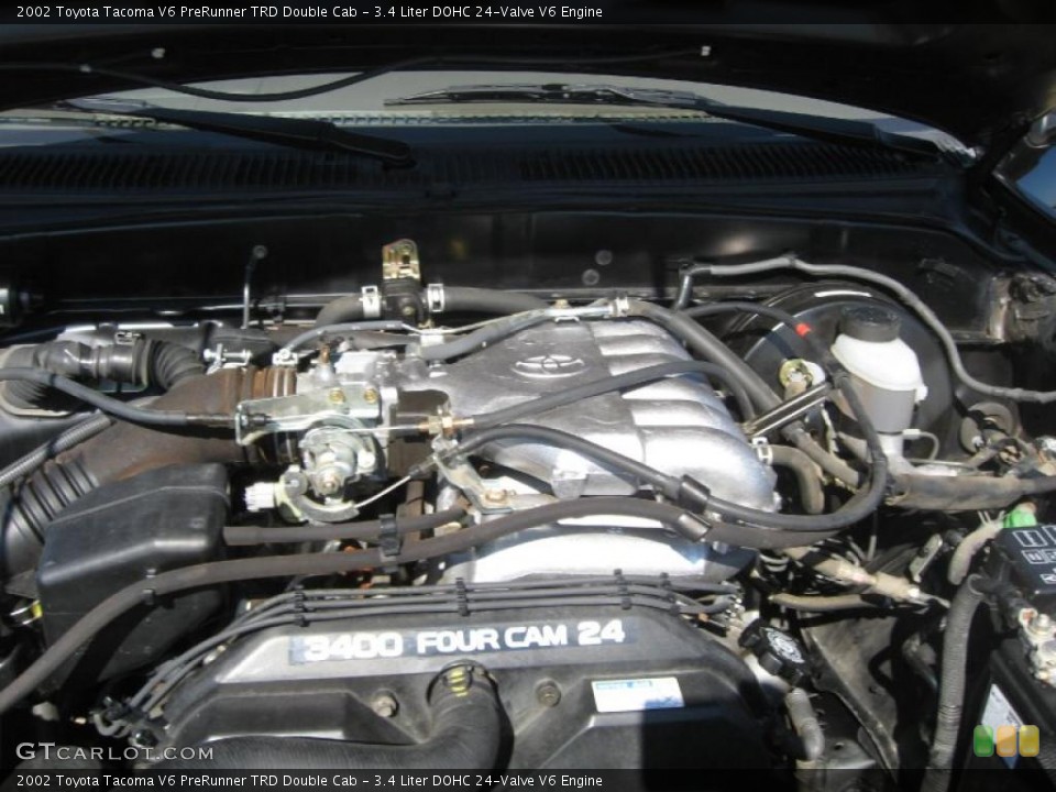 3.4 Liter DOHC 24-Valve V6 Engine for the 2002 Toyota Tacoma #46550612