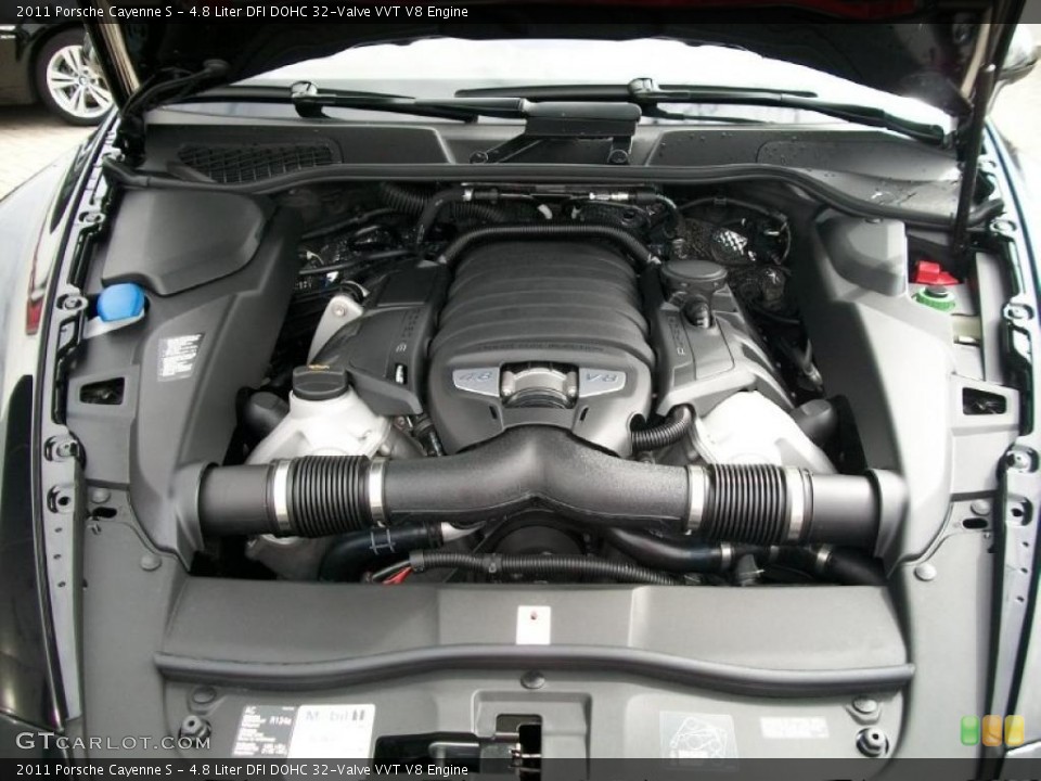 4.8 Liter DFI DOHC 32-Valve VVT V8 Engine for the 2011 Porsche Cayenne #46551077