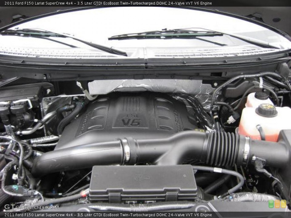 3.5 Liter GTDI EcoBoost Twin-Turbocharged DOHC 24-Valve VVT V6 Engine for the 2011 Ford F150 #46551521