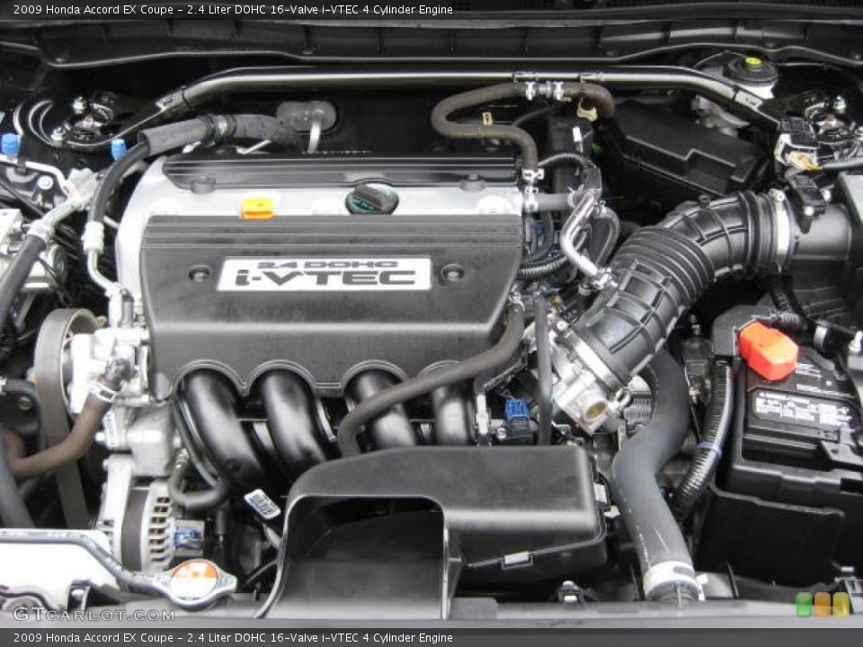 2.4 Liter DOHC 16-Valve i-VTEC 4 Cylinder Engine for the 2009 Honda Accord #46551878