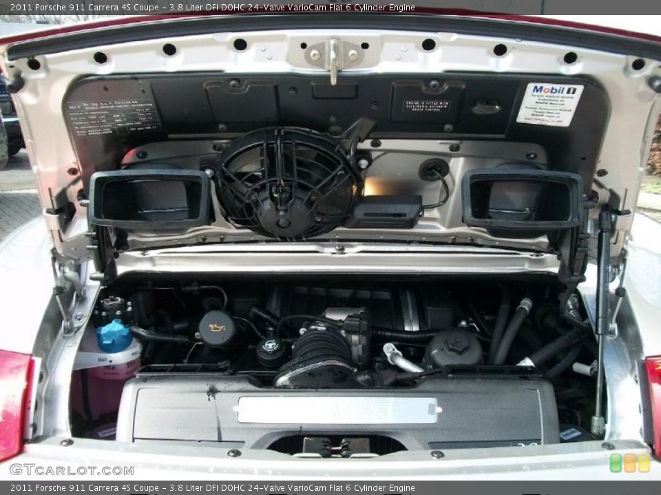 3.8 Liter DFI DOHC 24-Valve VarioCam Flat 6 Cylinder Engine for the 2011 Porsche 911 #46552475