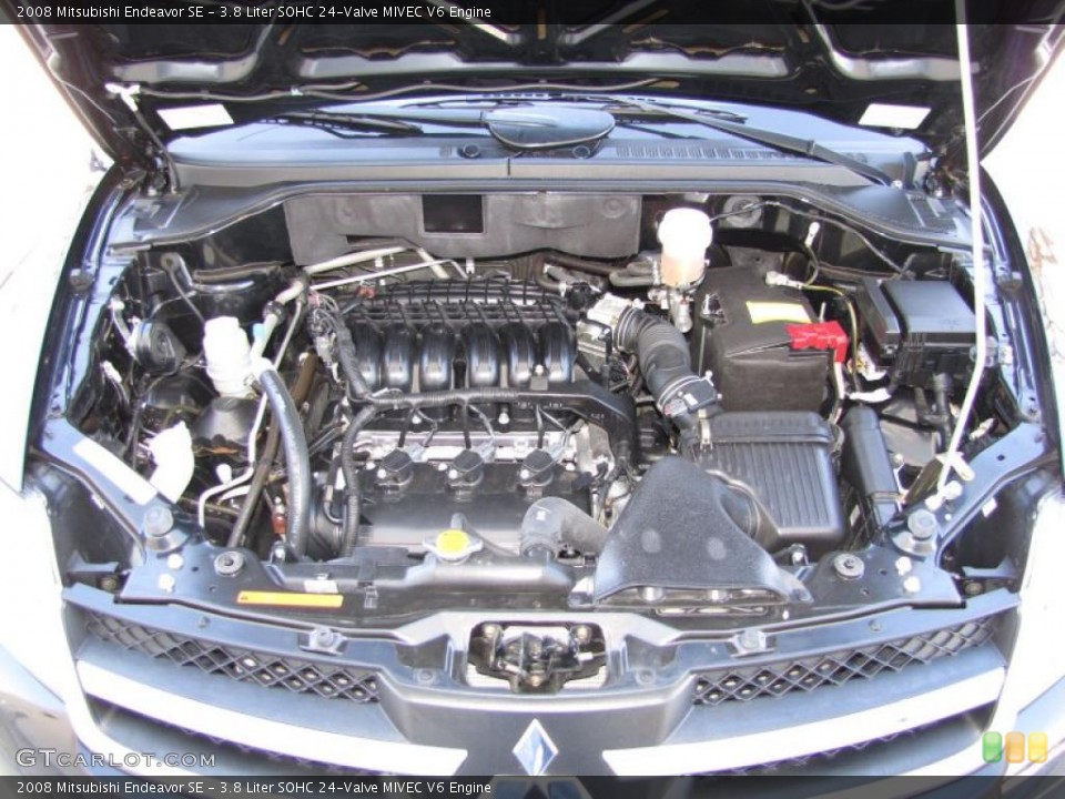 3.8 Liter SOHC 24-Valve MIVEC V6 Engine for the 2008 Mitsubishi Endeavor #46553183