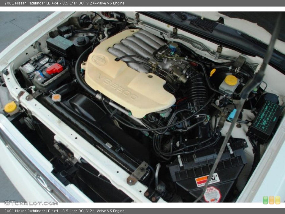 3.5 Liter DOHV 24-Valve V6 Engine for the 2001 Nissan Pathfinder #46557372