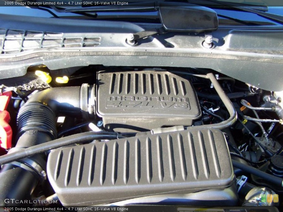 4.7 Liter SOHC 16-Valve V8 Engine for the 2005 Dodge Durango #46559004