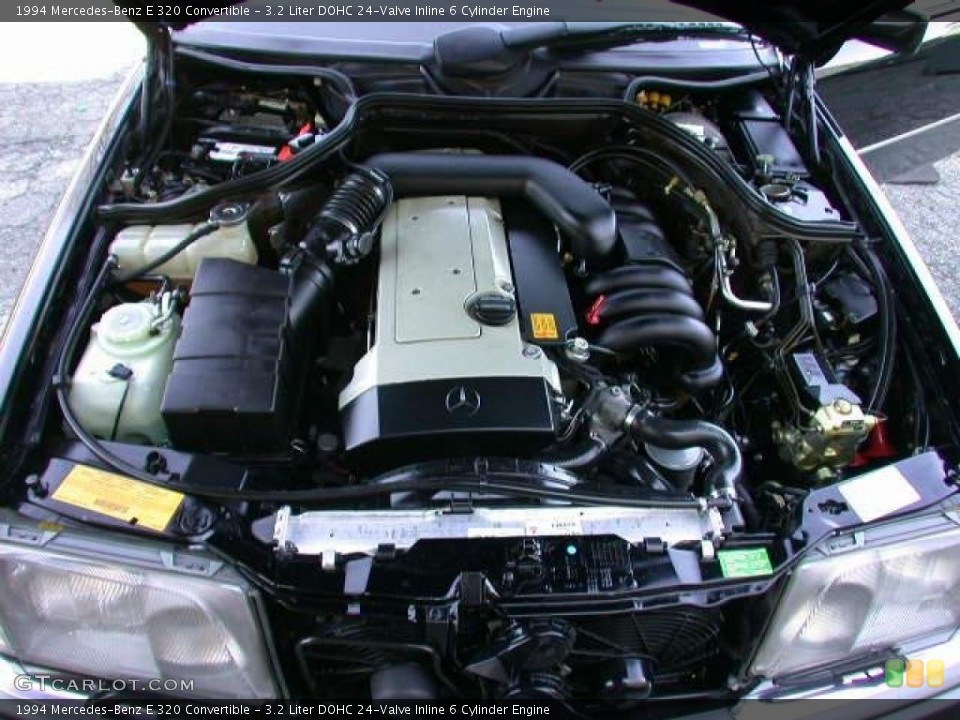 3.2 Liter DOHC 24-Valve Inline 6 Cylinder Engine for the 1994 Mercedes-Benz E #46560315