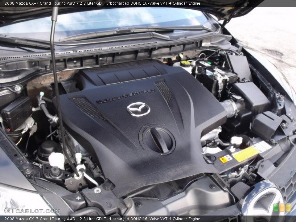 2.3 Liter GDI Turbocharged DOHC 16-Valve VVT 4 Cylinder Engine for the 2008 Mazda CX-7 #46561395