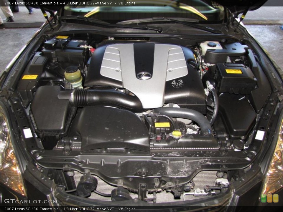 4.3 Liter DOHC 32-Valve VVT-i V8 Engine for the 2007 Lexus SC #46570909