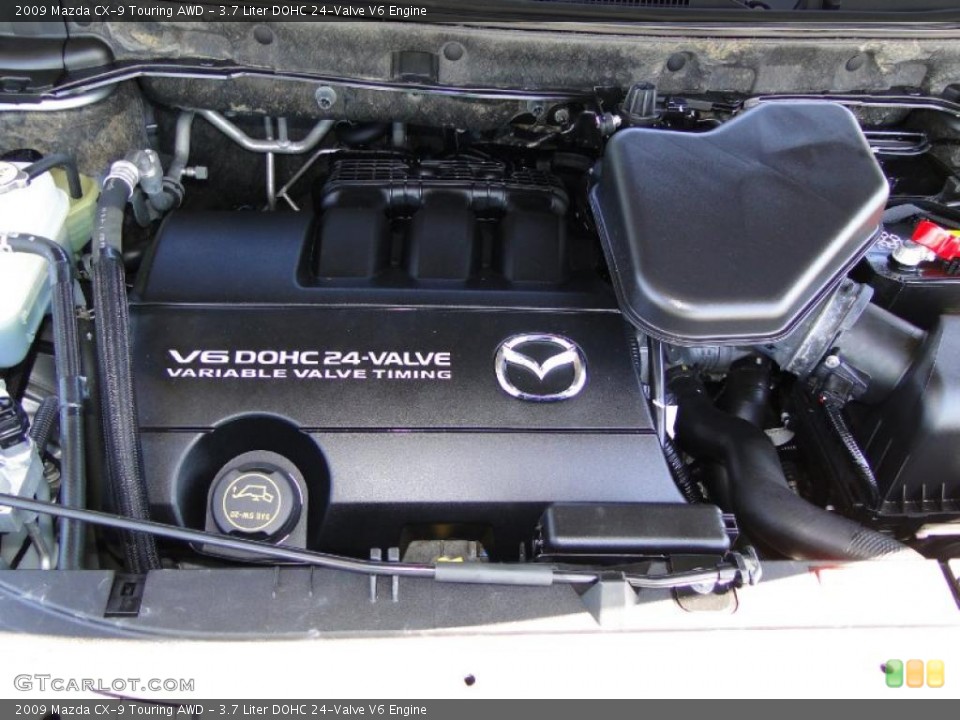 3.7 Liter DOHC 24-Valve V6 Engine for the 2009 Mazda CX-9 #46576172