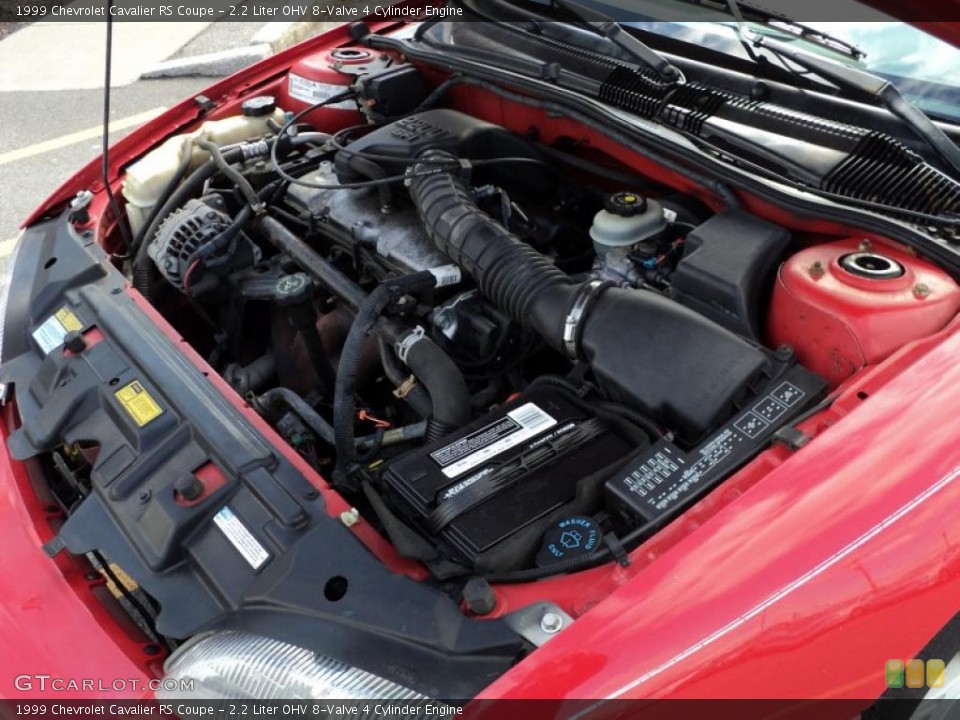 2.2 Liter OHV 8-Valve 4 Cylinder Engine for the 1999 Chevrolet Cavalier #46583823