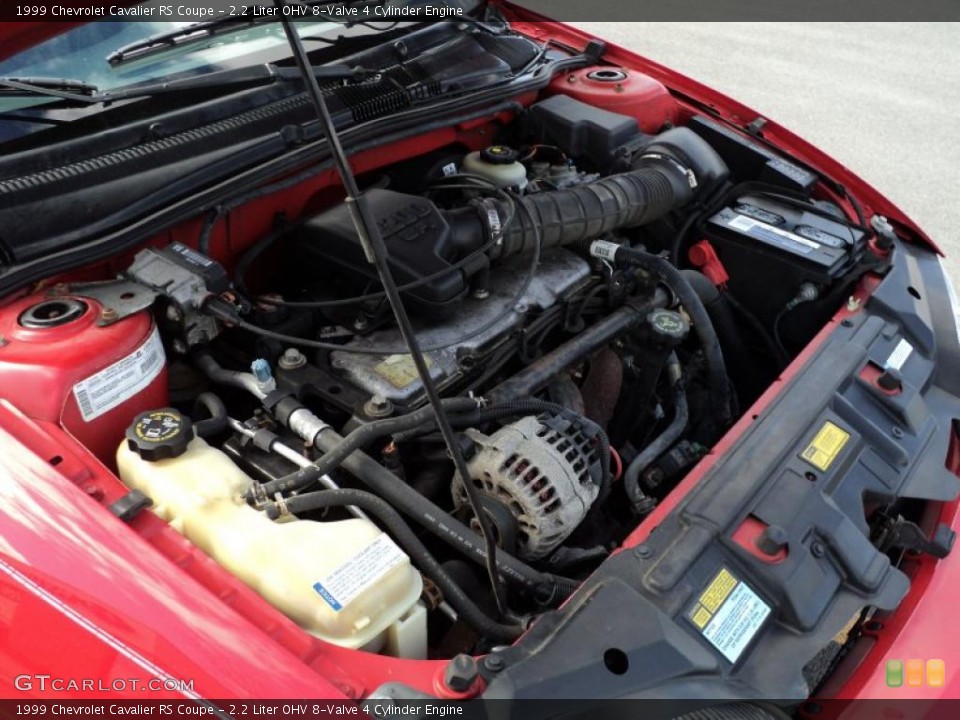 2.2 Liter OHV 8-Valve 4 Cylinder Engine for the 1999 Chevrolet Cavalier #46583841