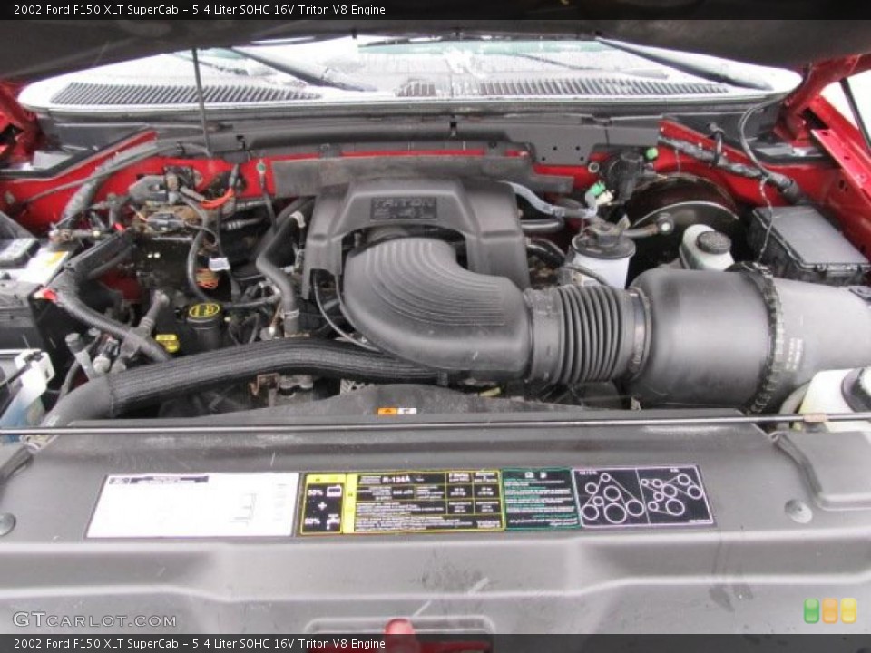 5.4 Liter SOHC 16V Triton V8 Engine for the 2002 Ford F150 #46587192