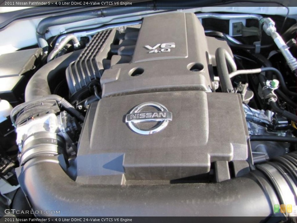 4.0 Liter DOHC 24-Valve CVTCS V6 Engine for the 2011 Nissan Pathfinder #46590105