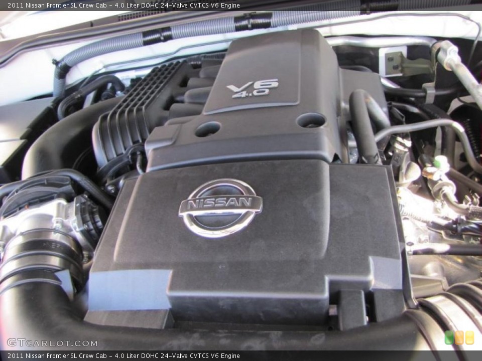 4.0 Liter DOHC 24-Valve CVTCS V6 Engine for the 2011 Nissan Frontier #46592246