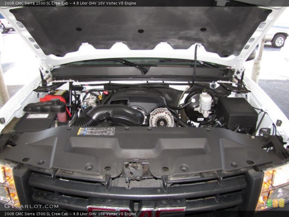 4.8 Liter OHV 16V Vortec V8 Engine for the 2008 GMC Sierra 1500 #46594259