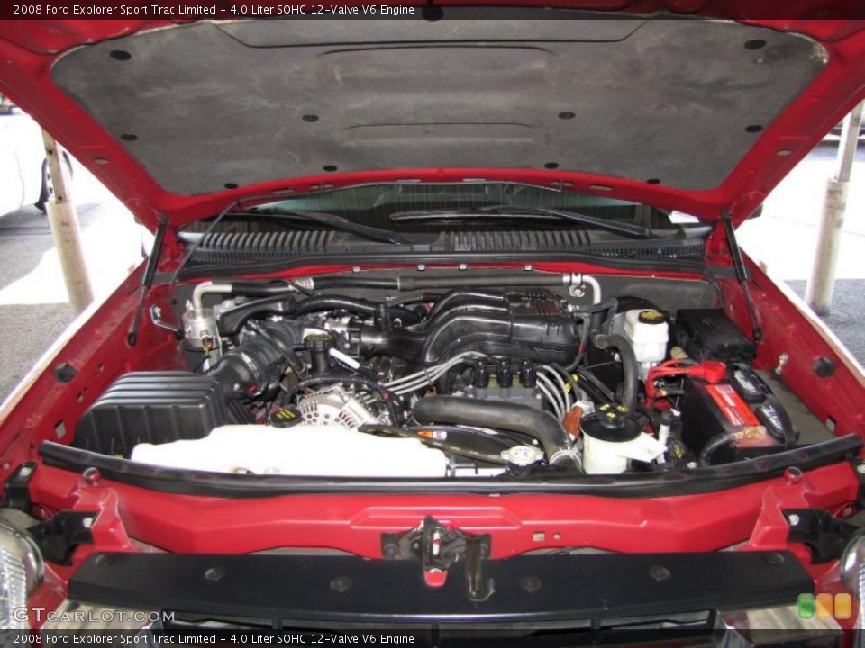 4.0 Liter SOHC 12-Valve V6 Engine for the 2008 Ford Explorer Sport Trac #46595565