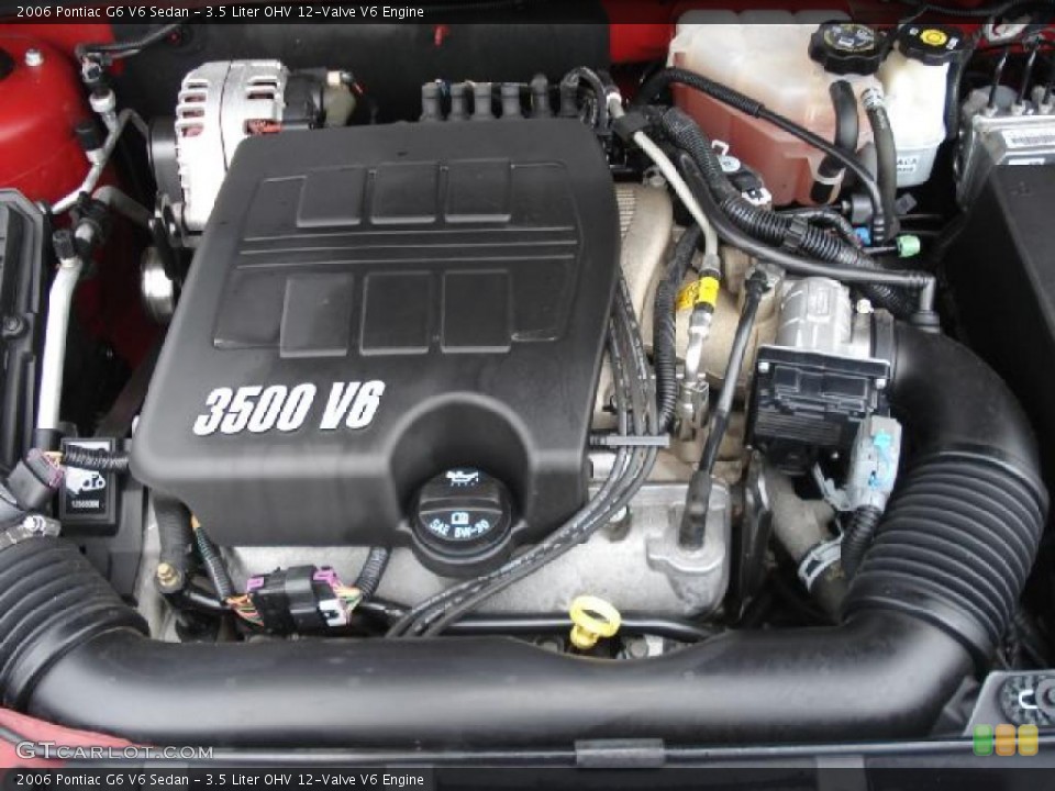 3.5 Liter OHV 12-Valve V6 Engine for the 2006 Pontiac G6 #46598357