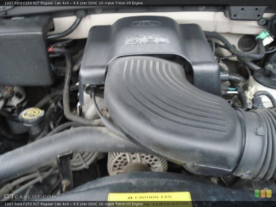 4.6 Liter SOHC 16-Valve Triton V8 Engine for the 1997 Ford F150 #46598612