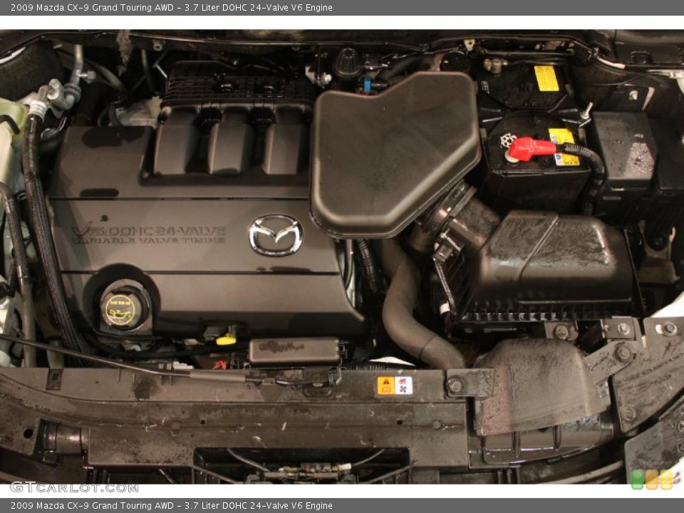 3.7 Liter DOHC 24-Valve V6 Engine for the 2009 Mazda CX-9 #46600472
