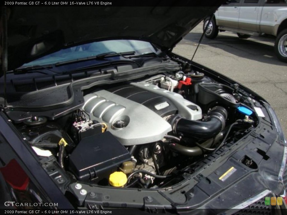 6.0 Liter OHV 16-Valve L76 V8 Engine for the 2009 Pontiac G8 #46605511