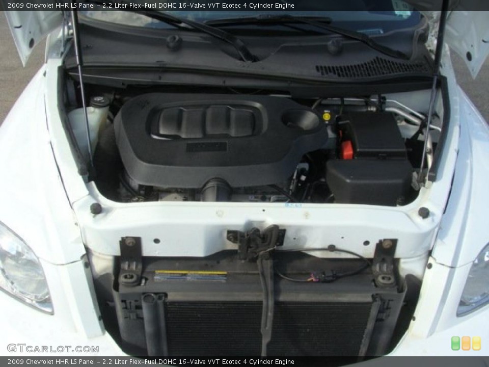 2.2 Liter Flex-Fuel DOHC 16-Valve VVT Ecotec 4 Cylinder Engine for the 2009 Chevrolet HHR #46609691