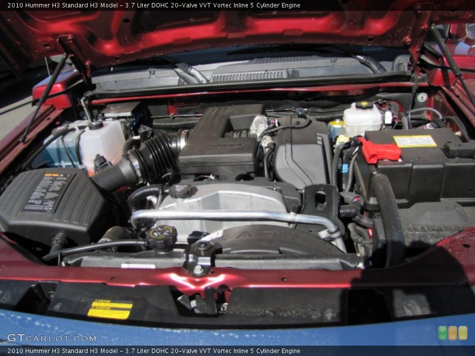 3.7 Liter DOHC 20-Valve VVT Vortec Inline 5 Cylinder Engine for the 2010 Hummer H3 #46613698