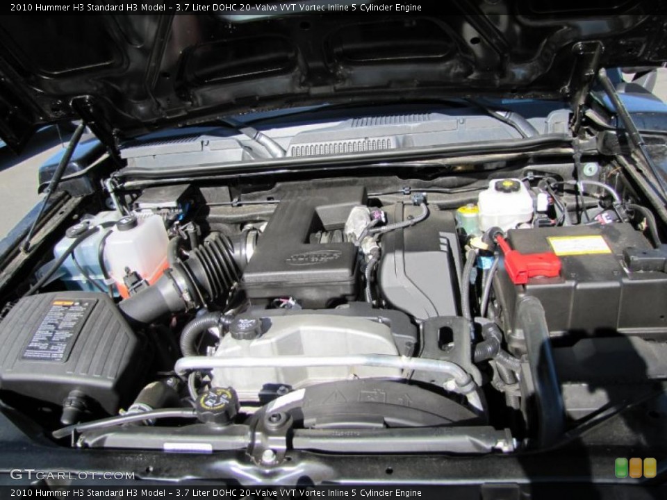 3.7 Liter DOHC 20-Valve VVT Vortec Inline 5 Cylinder Engine for the 2010 Hummer H3 #46613953