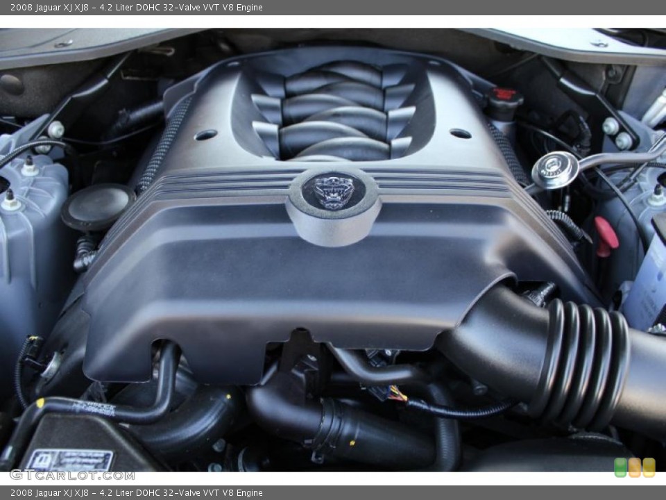 4.2 Liter DOHC 32-Valve VVT V8 Engine for the 2008 Jaguar XJ #46614073