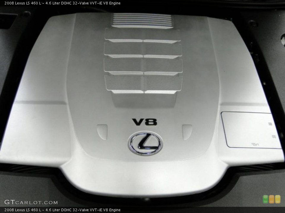 4.6 Liter DOHC 32-Valve VVT-iE V8 Engine for the 2008 Lexus LS #46615147