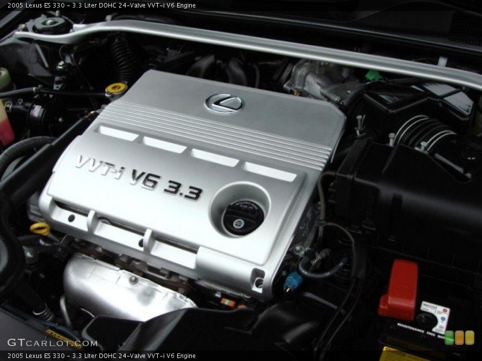 3.3 Liter DOHC 24-Valve VVT-i V6 Engine for the 2005 Lexus ES #46617940