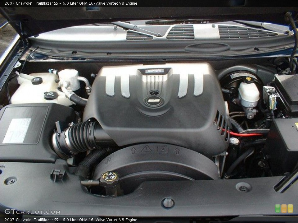 6.0 Liter OHV 16-Valve Vortec V8 Engine for the 2007 Chevrolet TrailBlazer #46619356