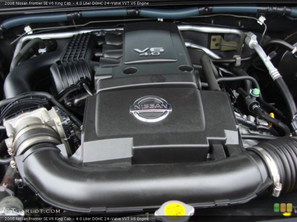 4.0 Liter DOHC 24Valve VVT V6 Engine for the 2008 Nissan