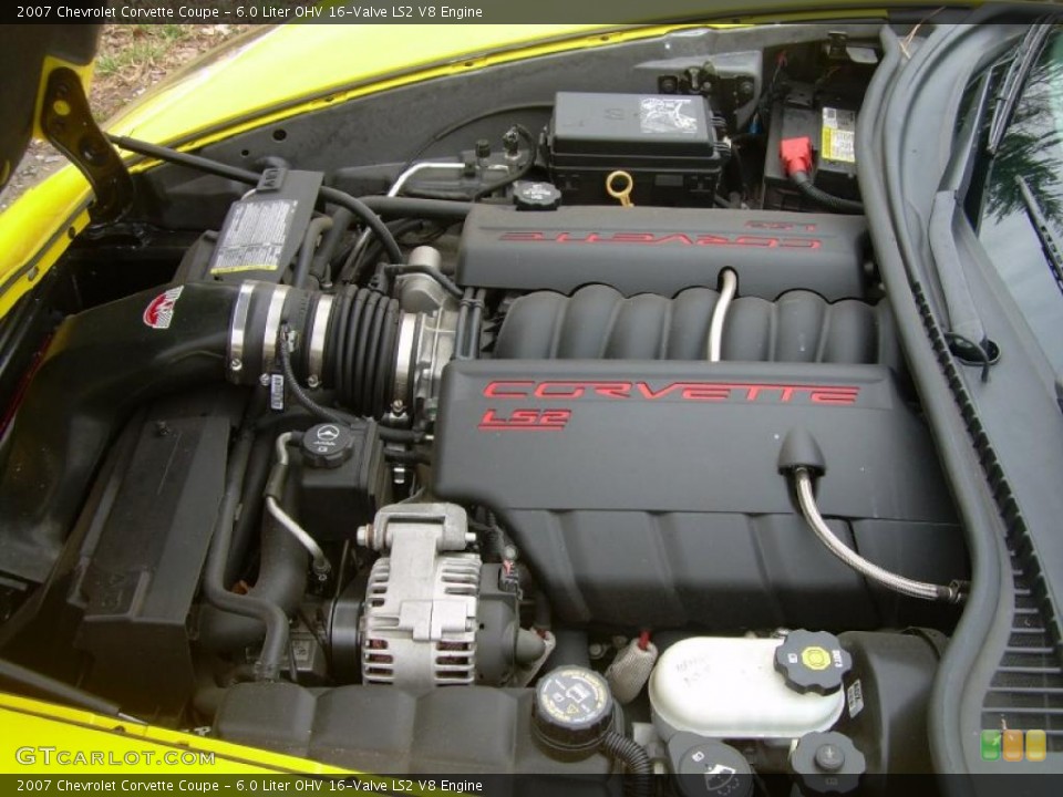 6.0 Liter OHV 16-Valve LS2 V8 Engine for the 2007 Chevrolet Corvette #46621843