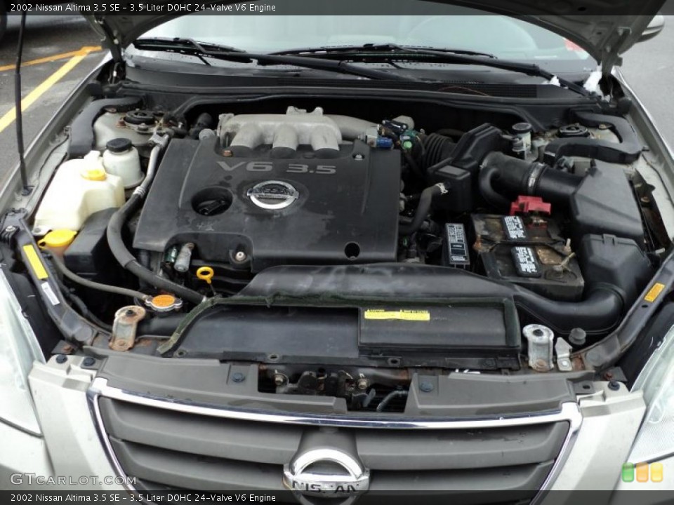 3.5 Liter DOHC 24-Valve V6 Engine for the 2002 Nissan Altima #46623397