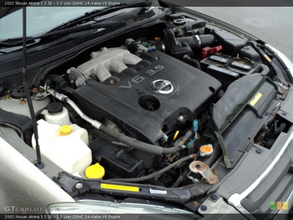 3.5 Liter DOHC 24-Valve V6 Engine for the 2002 Nissan Altima #46623412