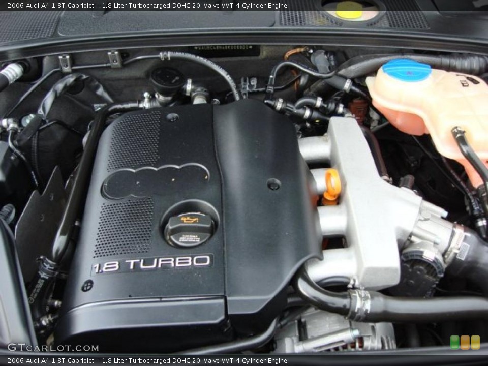 1.8 Liter Turbocharged DOHC 20-Valve VVT 4 Cylinder Engine for the 2006 Audi A4 #46623505