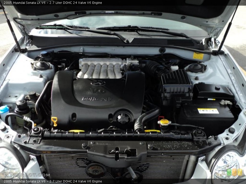 2.7 Liter DOHC 24 Valve V6 Engine for the 2005 Hyundai Sonata #46624102