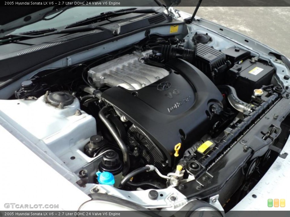 2.7 Liter DOHC 24 Valve V6 Engine for the 2005 Hyundai Sonata #46624105