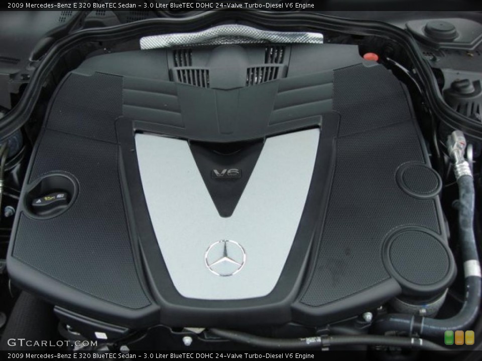3.0 Liter BlueTEC DOHC 24-Valve Turbo-Diesel V6 Engine for the 2009 Mercedes-Benz E #46626712