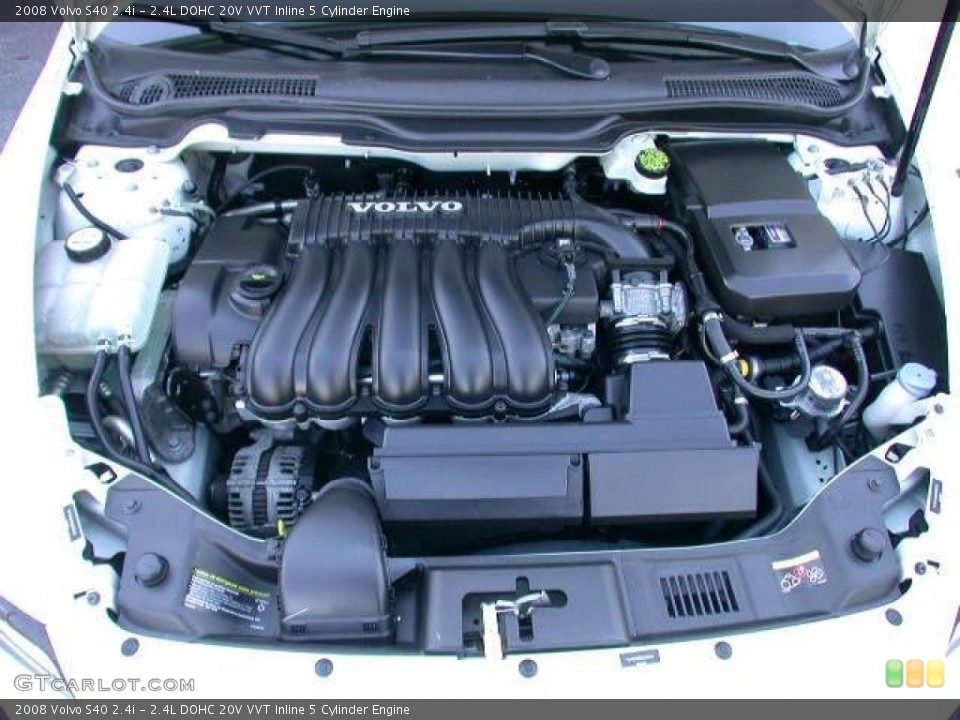 2.4L DOHC 20V VVT Inline 5 Cylinder Engine for the 2008 Volvo S40 #46634345
