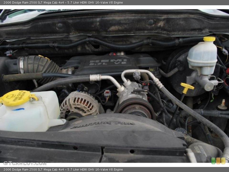 5.7 Liter HEMI OHV 16-Valve V8 Engine for the 2006 Dodge Ram 2500 #46637045
