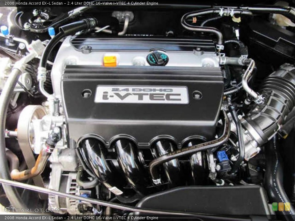 2.4 Liter DOHC 16-Valve i-VTEC 4 Cylinder Engine for the 2008 Honda Accord #46640072