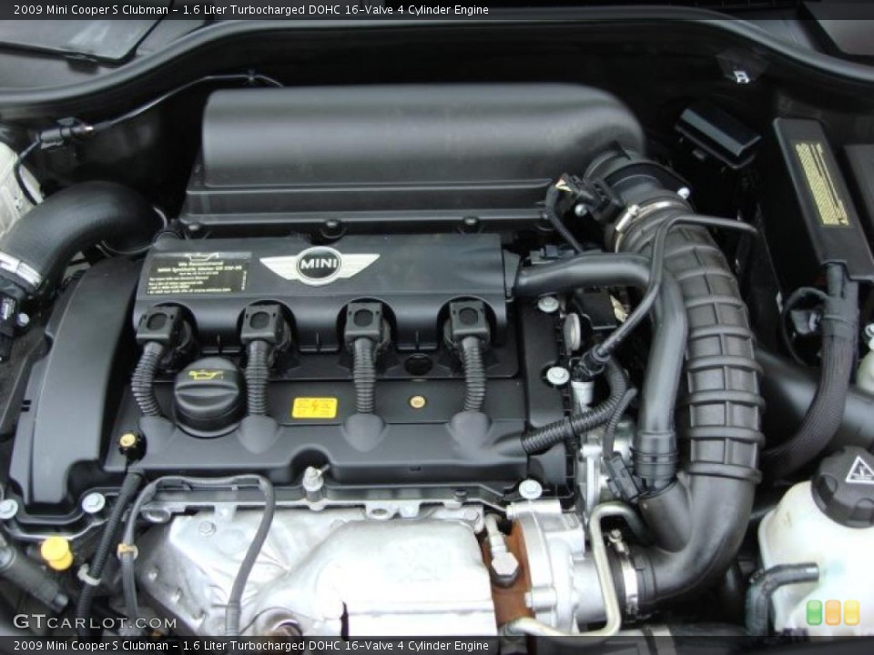 1.6 Liter Turbocharged DOHC 16-Valve 4 Cylinder Engine for the 2009 Mini Cooper #46642181