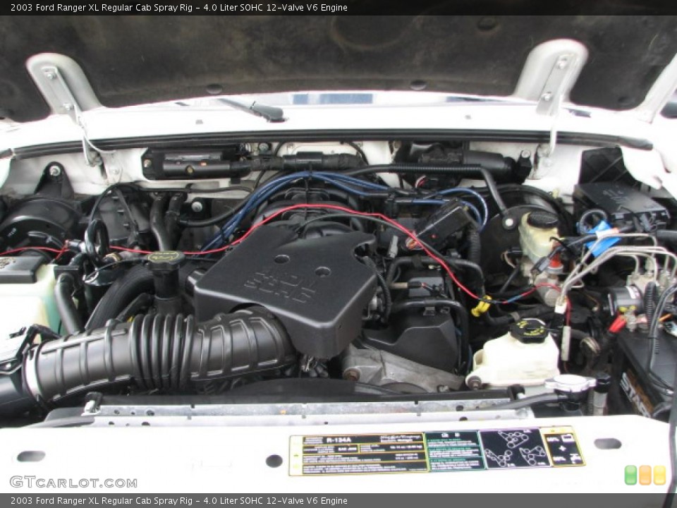 4.0 Liter SOHC 12-Valve V6 Engine for the 2003 Ford Ranger #46642289
