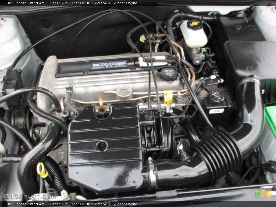 2.2 Liter DOHC 16-Valve 4 Cylinder Engine for the 2005 Pontiac Grand Am #46644377