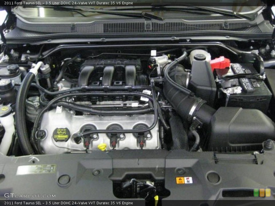3.5 Liter DOHC 24-Valve VVT Duratec 35 V6 Engine for the 2011 Ford Taurus #46645271